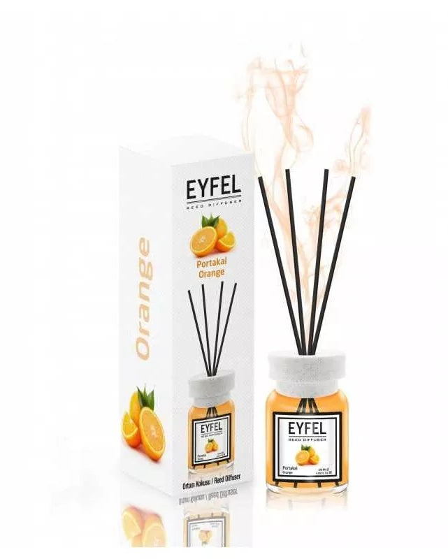 EYFEL Orange Reed Diffuser 120ml – Fresh Citrus Home Fragrance