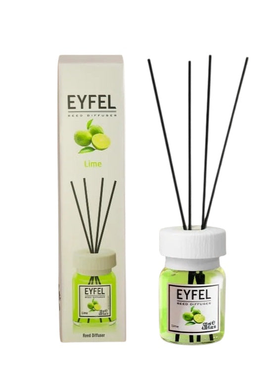 EYFEL Lime Reed Diffuser 120ml – Fresh Citrus Home Fragrance