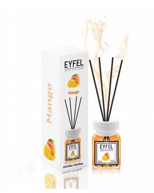 EYFEL Mango Reed Diffuser 120ml – Sweet Tropical Fruity Home Fragrance