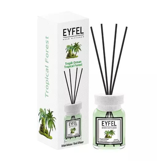 EYFEL Tropical Forest Reed Diffuser 120ml – Fresh Green Home Fragrance