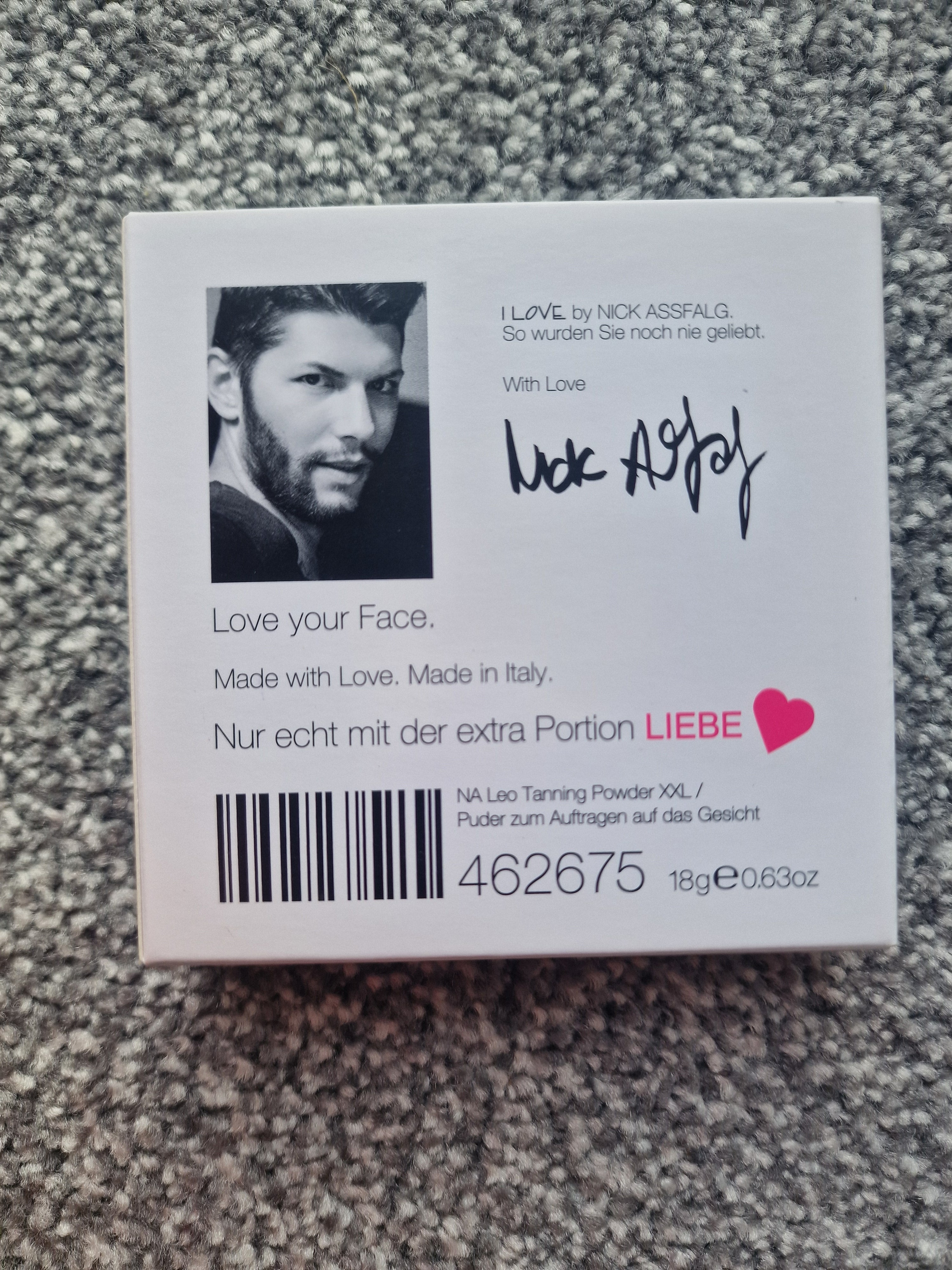 Nick Assfalg Leo Tanning Powder XXL 18g – Bronzing Face Powder