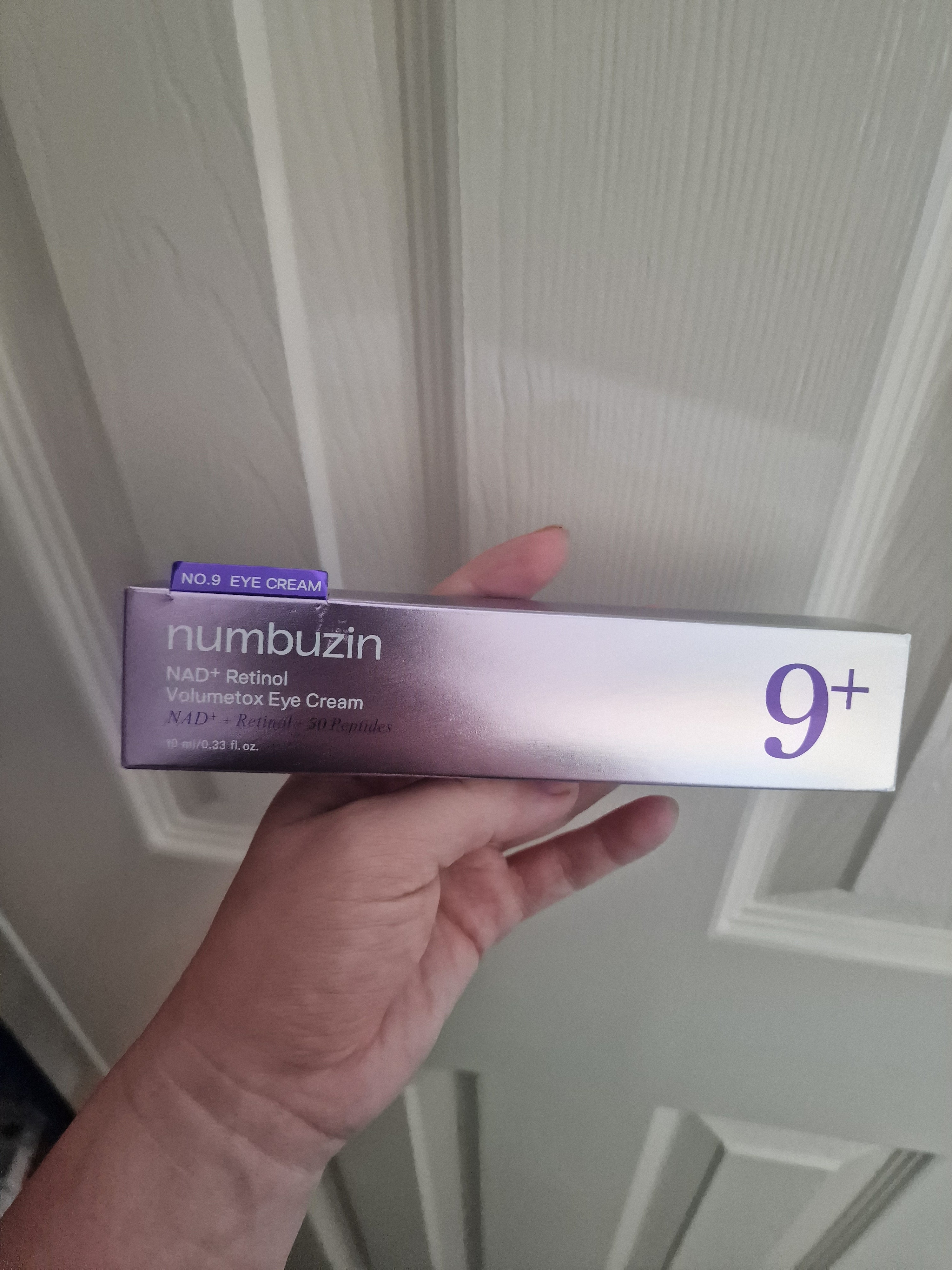 numbuzin No.9 NAD+ Retinol Volumetox Eye Cream 10ml – Korean Skincare