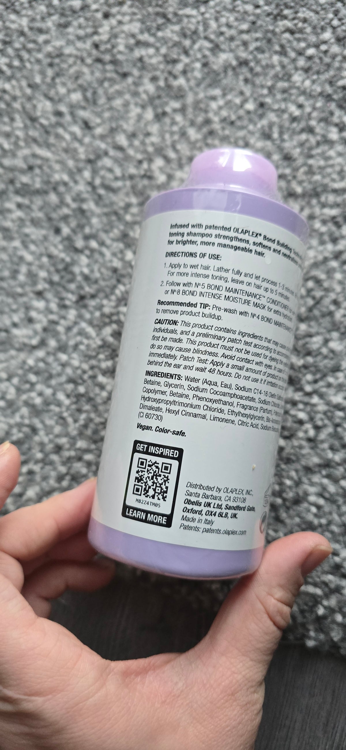 OLAPLEX No.4P Blonde Enhancer Toning Shampoo – 250 ml