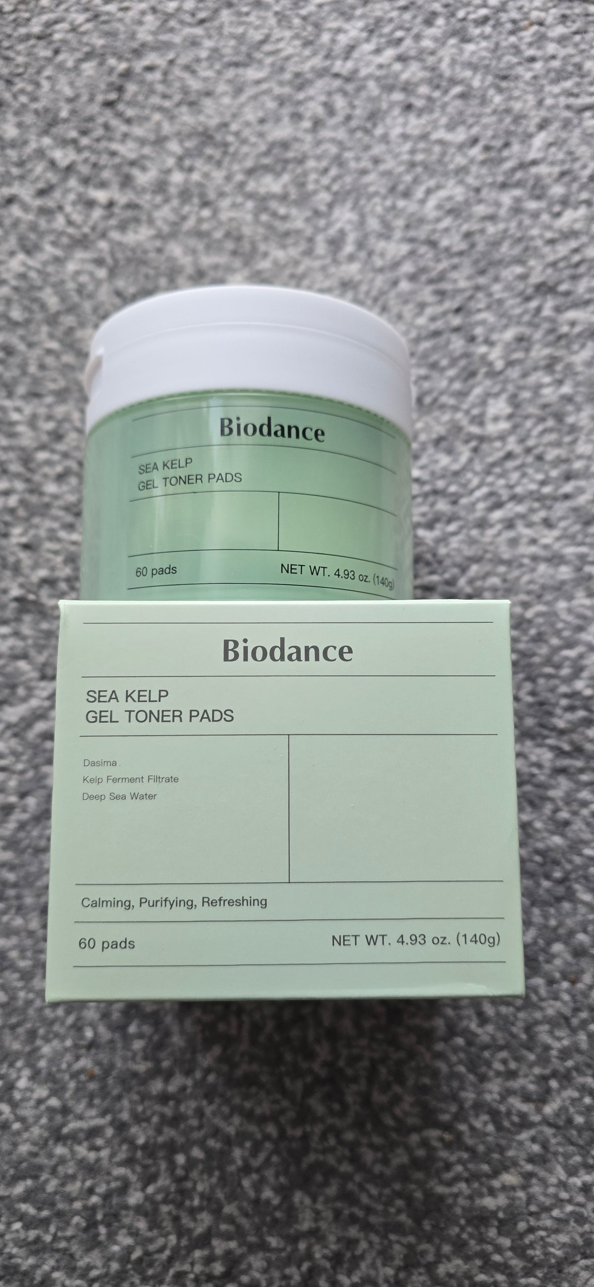 Biodance Sea Kelp Gel Toner Pads – 60 Pads / 140 g