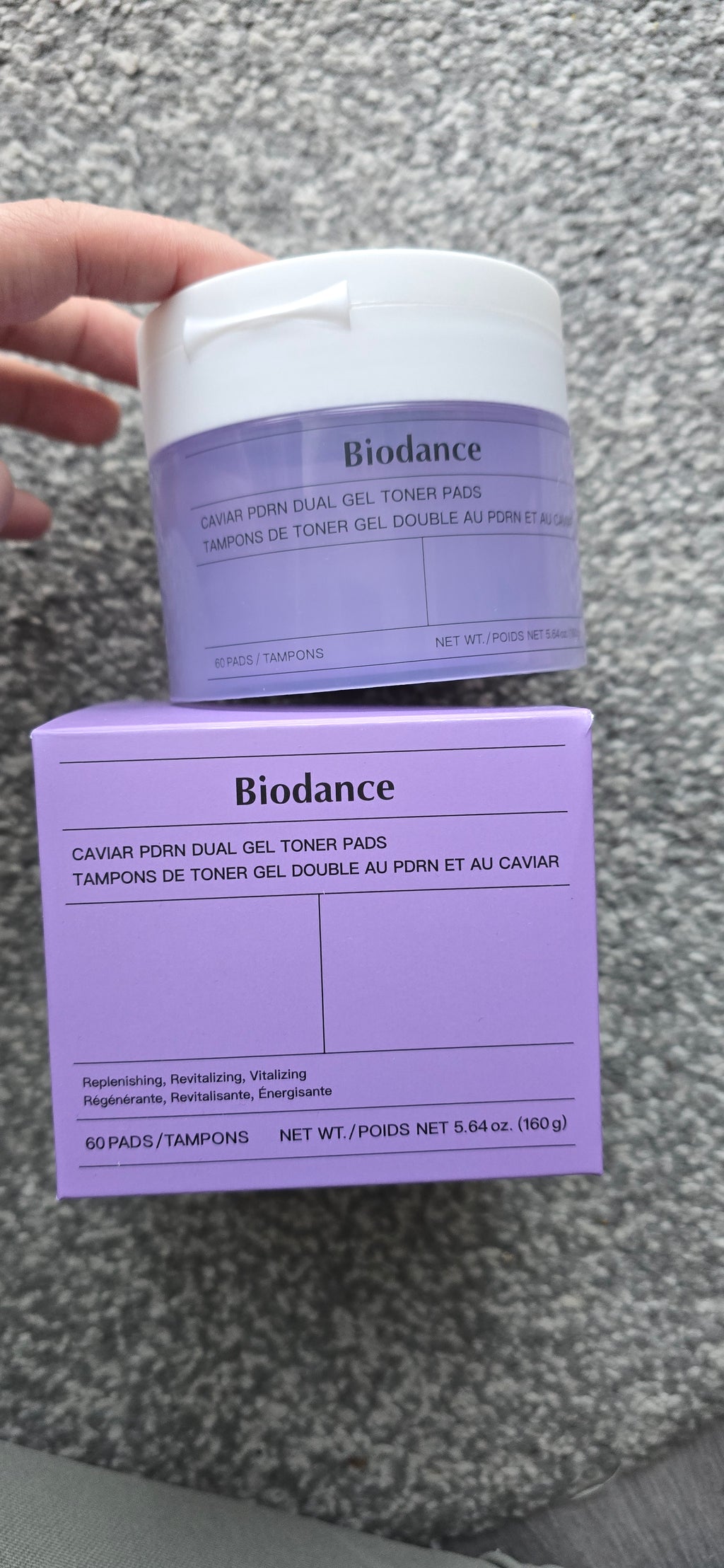 Biodance Caviar PDRN Dual Gel Toner Pads – 60 Pads