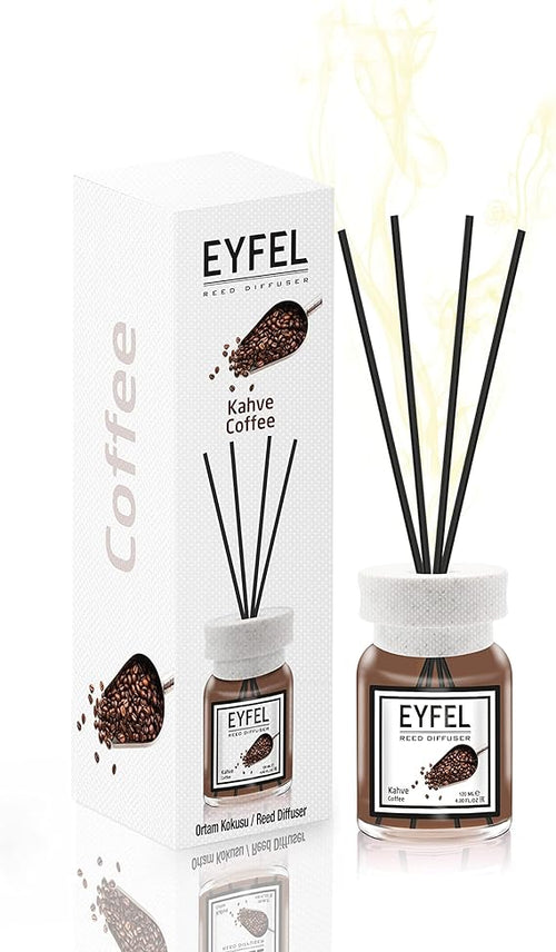 EYFEL Coffee Reed Diffuser 120ml – Rich & Warm Home Fragrance