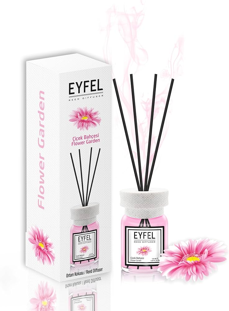 Eyfel Reed Diffuser Flower Garden 120ml Home Fragrance