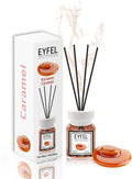 EYFEL Caramel Reed Diffuser 120ml – Sweet & Warm Home Fragrance