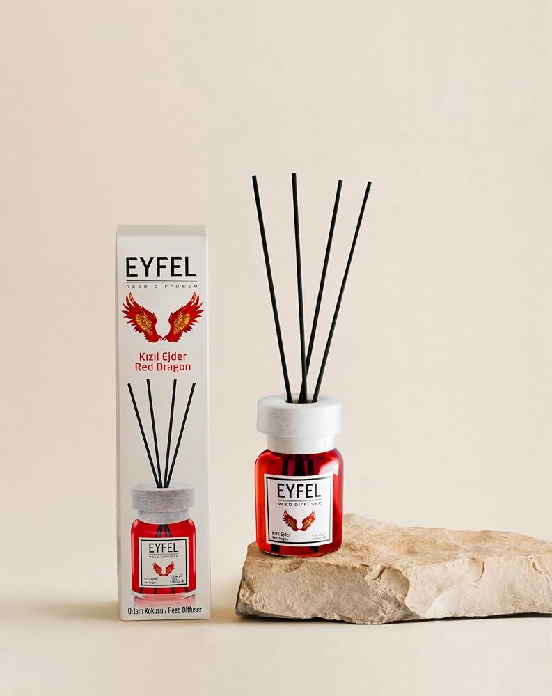 EYFEL Red Dragon Reed Diffuser 120ml – Rich & Bold Home Fragrance