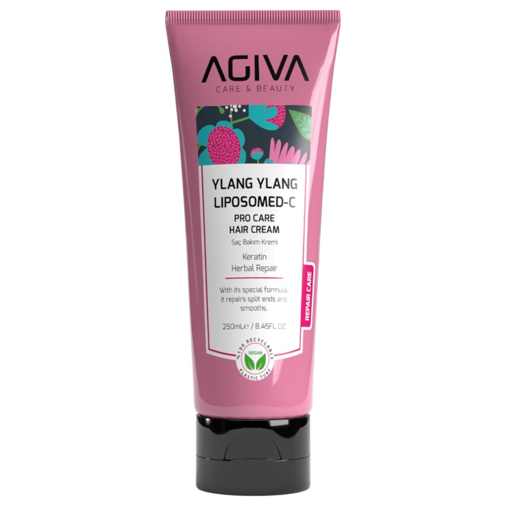 AGIVA Ylang Ylang Liposomed-C Pro Care Hair Cream 250ml – Keratin Repair Care