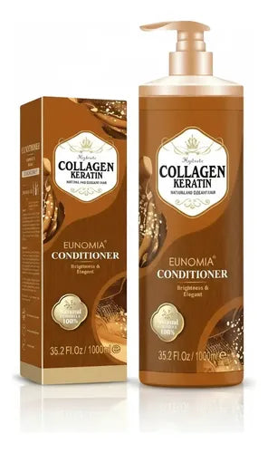 Eunomia Collagen Keratin Conditioner 1000ml – Nourishing Hair Care