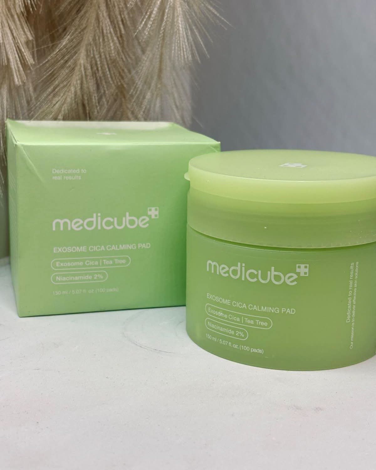 Medicube Exosome Cica Calming Pad – 100 Pads / 150 ml
