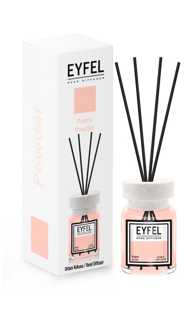 EYFEL Powder Reed Diffuser 120ml – Soft & Clean Home Fragrance