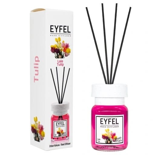 EYFEL Tulip Reed Diffuser 120ml – Fresh Floral Home Fragrance