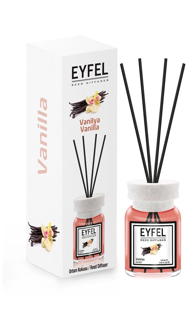 EYFEL Vanilla Reed Diffuser 120ml – Sweet & Warm Home Fragrance