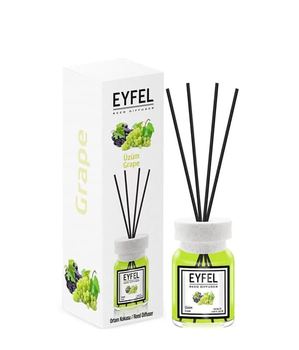EYFEL Grape Reed Diffuser 120ml – Sweet Fruity Home Fragrance