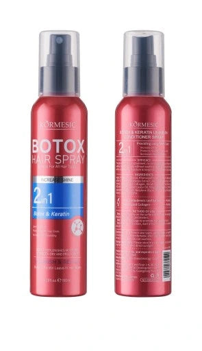KORMESIC Botox & Keratin Hair Spray 150ml – 2 in 1 Leave-In Nourish & Repair
