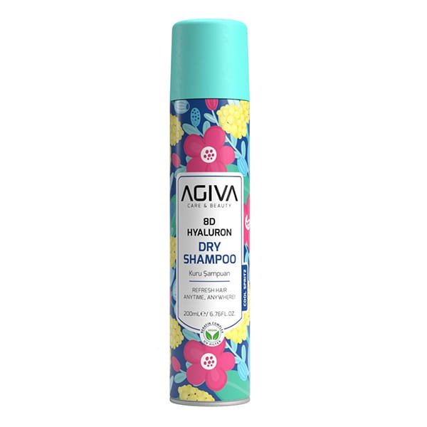 AGIVA 8D Hyaluron Dry Shampoo 200ml – Instant Hair Refresh