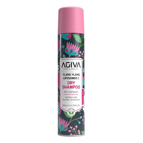 AGIVA Ylang Ylang Liposomed C Dry Shampoo 200ml – Instant Hair Refresh