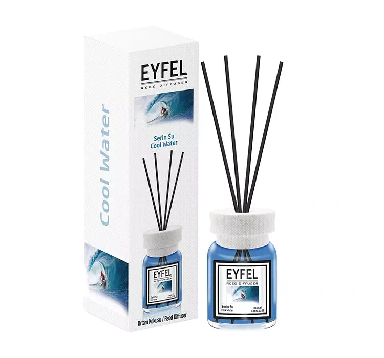 EYFEL Cool Water Reed Diffuser 120ml – Fresh Aquatic Home Fragrance