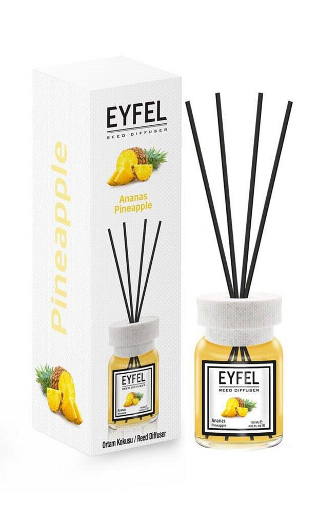 Eyfel Reed Diffuser Pineapple 120ml Home Fragrance