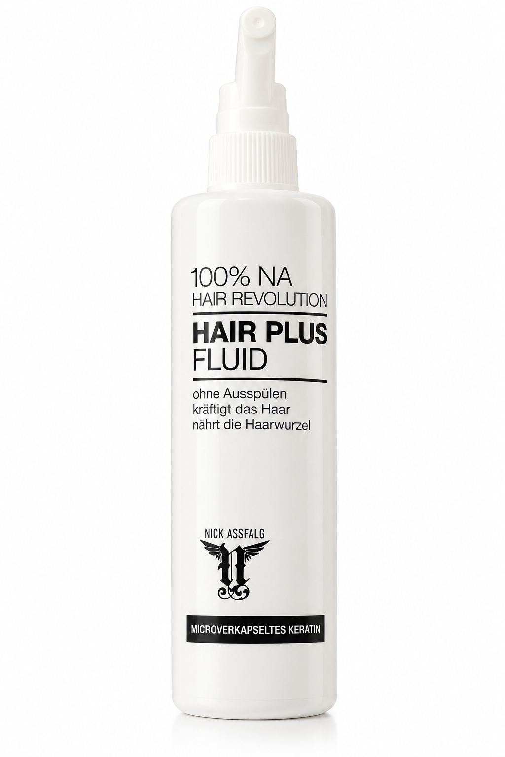 Nick Assfalg Hair Plus Fluid 200ml – Leave-In Scalp & Hair Root Care with Keratin