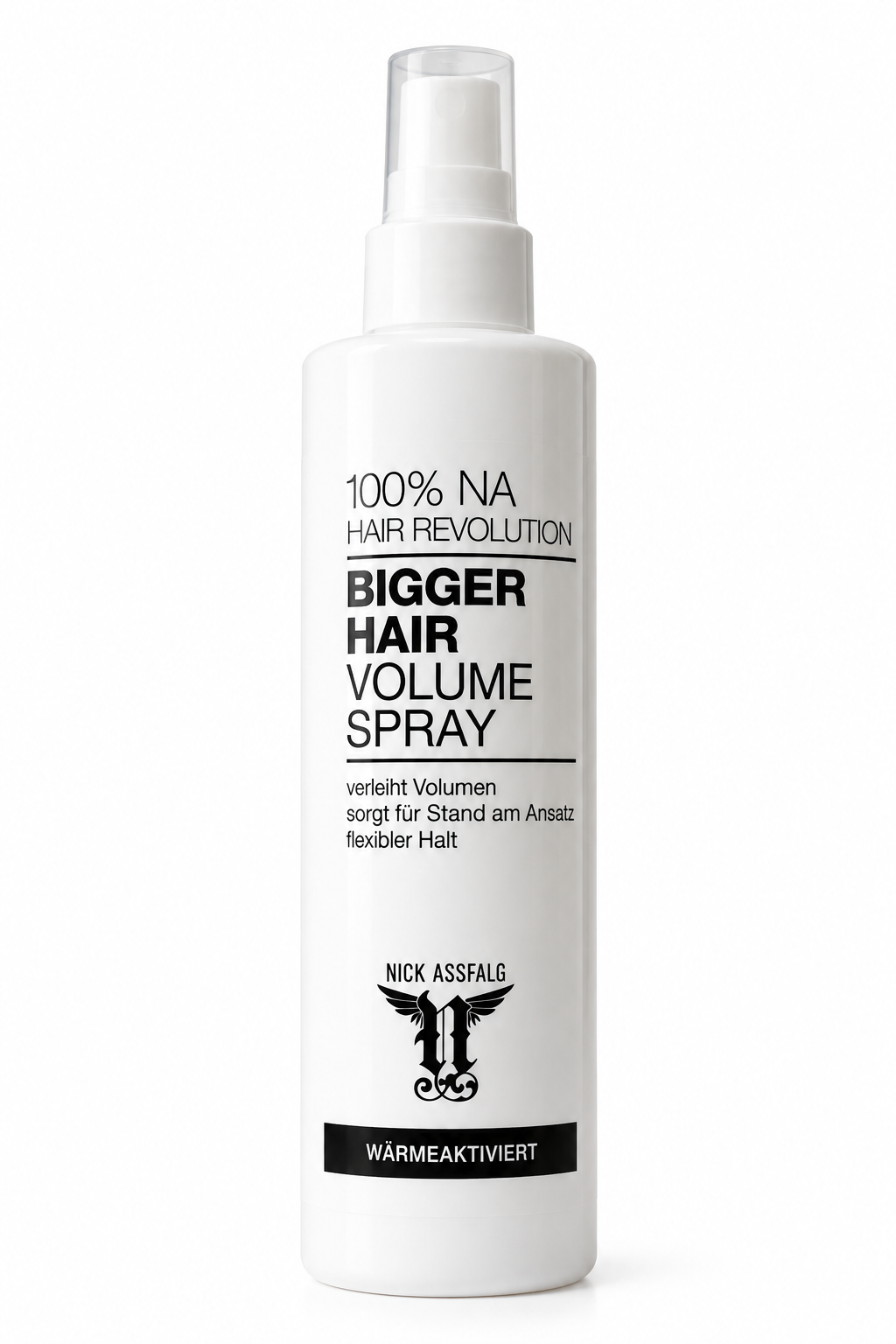 Nick Assfalg Bigger Hair Volume Spray 200ml – Heat Activated Styling Spray