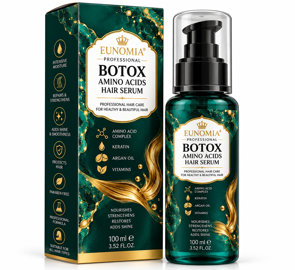EUNOMIA Botox Amino Acids Hair Serum – 100ml