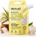 Dermokil Whitening Rice Extract Clay Mask – Hyaluronic Acid & Allantoin