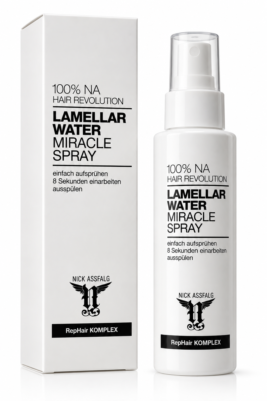 Nick Assfalg Lamellar Water Miracle Spray 100ml – 8 Second Hair Treatment