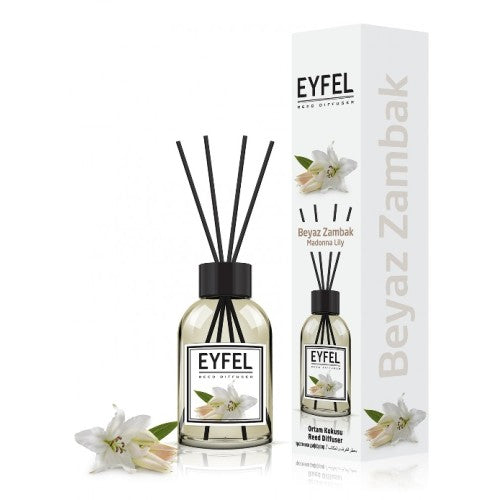 EYFEL Madonna Lily Reed Diffuser 120ml – Elegant Floral Home Fragrance