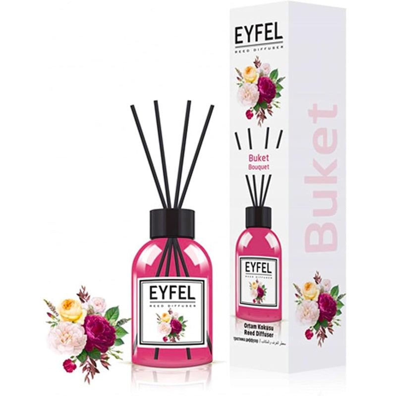 EYFEL Bouquet Reed Diffuser 120ml – Floral Home Fragrance
