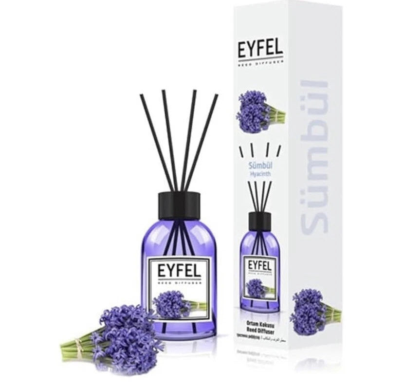 EYFEL Hyacinth Reed Diffuser 120ml – Fresh Floral Home Fragrance